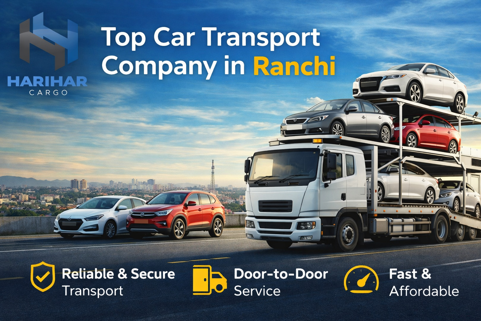 Top Car Transport Company in Ranchi